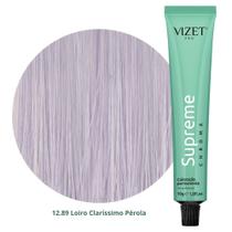 Coloração Supreme Chroma 12.89 Loiro Claríssimo Pérola 50gr Vizet