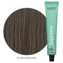 Coloração Supreme Chroma 6.1 Loiro Escuro Cinza 50gr Vizet Coloração Supreme Chroma 6.1 Loiro Escuro Cinza 50gr Vizet