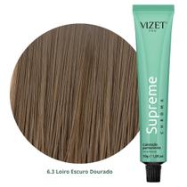 Coloração Supreme Chroma 6.3 Loiro Escuro Dourado 50gr Vizet