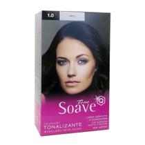 Coloração Tonalizante Tono 1.0 Preto - Soave Capelli