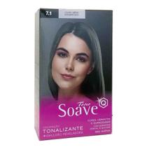 Coloração Tonalizante Tono 7.1 Louro Médio Acinzentado - Soave Capelli Coloração Tonalizante Tono 7.1 Louro Médio Acinzentado - Soave Capelli