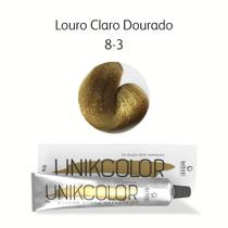 Coloração UnikColor 8-3 Louro Claro Dourado 50gr Gaboni Professional Coloração UnikColor 8-3 Louro Claro Dourado 50gr Gaboni Professional