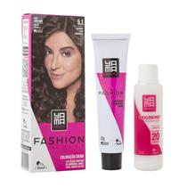 Coloração Yamá Beauty Care Mini Kit Fashion Color 5.1 Coloração Yamá Beauty Care Mini Kit Fashion Color 5.1