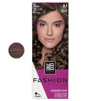 Coloração Yama Fashion Color Tintura Tinta Cabelo Creme Mini Kit 8.1 Louro Claro Acinzentado