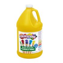 Colorações de tinta: sem parabenos, lavável, têmpera 3,78 L, amarela