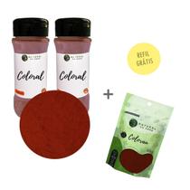 Colorau Tempero Importado Kit 2 Pote Com Dosador + Refil 70G