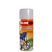 Colorgin spray esmalte antiferrugem platina 2033