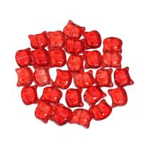 Colorido 30 Peças De Contas De Cabeça De Gato De Vidro Charme De Lampwork Para Joias Diy Pulseiras