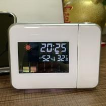 Colorido LED Projeção Digital Relógio Ti Projetor Relógio