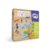 Colorindo Com Areia Brinquedo Educativo