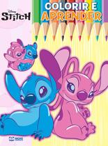 Colorir E Aprender Disney - Stitch E Angel