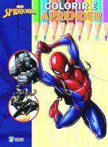 Colorir e Aprender Marvel - Homem Aranha -