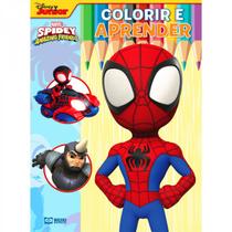 Colorir e Aprender Marvel - Spidey 1 Aranha - Bicho Esperto