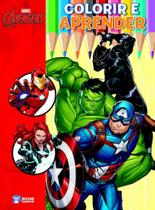 Colorir e Aprender Marvel - Vingadores - Rideel Colorir e Aprender Marvel - Vingadores - Rideel