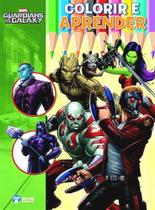 Colorir e aprender super heróis marvel - guardiões da galáxia - RIDEEL