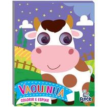 Colorir e espiar: vaquinha Colorir e espiar: vaquinha