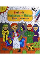 Colorir Histórias da Biblia com Números - PE DA LETRA