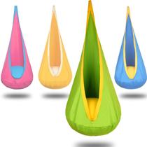 Columpio Colgante para Niños Tipo Hamaca con Asiento Pod 100% Algodón