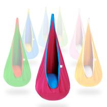 Columpio Sillón para Niños OUTREE de Algodón, Hamaca Infantil en Rosa/Azul Columpio Sillón para Niños OUTREE de Algodón, Hamaca Infantil en Rosa/Azul