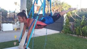 Columpios para Pilates Aéreos/ Azul Turquesa Columpios para Pilates Aéreos/ Azul Turquesa