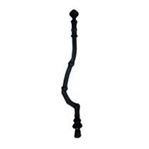 Coluna Ferro Fundido N03 para Grade Sacada Varanda 104x10cm Coluna Ferro Fundido N03 para Grade Sacada Varanda 104x10cm
