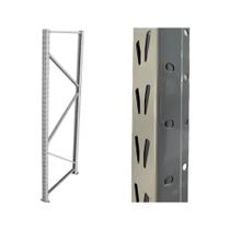 Coluna Lateral Cinza Mini Porta Pallet Amapa 500kg 80cm 3mt