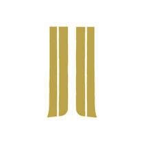 Coluna Porta Para Volkswagen Constellation Dourada Conjunto