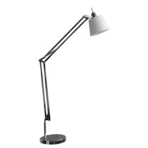 Coluna scope cromado e branco (d)32cm (a)182cm 1xe27 40w - hu4002c - Bella Iluminação