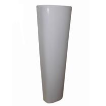 Coluna Tanque Apto Mármore Sintético 64cm Branco Rorato
