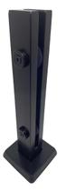 Coluna Torre Inox 304 Puxadores Online 40cm Preto 2 Furos