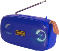 **COM AVARIA**Mini Caixa De Som Speaker Bluetooth Wireless Radio Fm Kimiso - Kms-305
