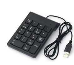 Com Fio Usb Teclado Numérico Slim Mini Número Pad Digital