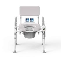 Comadreiro de Cabeceira Steadyjoy Alumínio Balde 6,5 qt Capacidade 159 kg Comadreiro de Cabeceira Steadyjoy Alumínio Balde 6,5 qt Capacidade 159 kg
