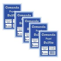 Comanda Sulfite Tamoio 100 Folhas 01016 c/20 Blocos Comanda Sulfite Tamoio 100 Folhas 01016 c/20 Blocos