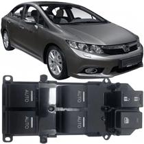 Comando Botao Vidro Eletrico Civic de 2012 À 2016 Comando Botao Vidro Eletrico Civic de 2012 À 2016