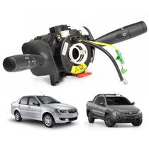 Comando de Seta e Limpador de Parabrisa Siena Fase 4 2013 a 2017 e Strada Fase 4 2013 a 2020 - Kostal