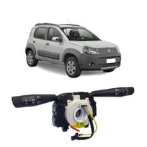 Comando Seta Uno 15/16 Com Limpador Traseiro/cinta Airbag Conector 12 Vias