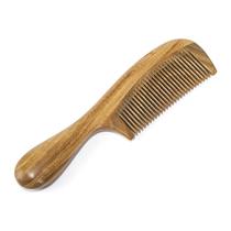 Comb BEINY, sândalo verde natural, antiestático para cabelos Comb BEINY, sândalo verde natural, antiestático para cabelos