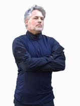 Combat shirt azul noturno rip stop