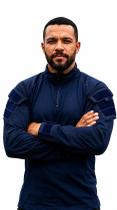 Combat shirt azul noturno rip stop