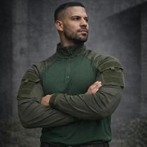 Combat shirt tática Verde Oliva
