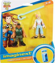 Combate Carl e Bo Peep Toy Story 4 Imaginext - Mattel GFD13