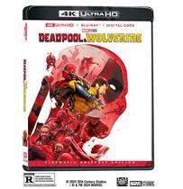 Combinação de Blu-ray Deadpool e Wolverine UHD/BD + Digital