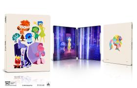 Combinação de Blu-ray Disney Inside Out 2 UHD/BD + Digital + Steelbook