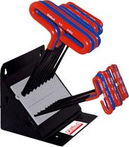 Combinação de chaves Hex Allen Wrench T-Handle EKLIND 50918 23-10 cm Combinação de chaves Hex Allen Wrench T-Handle EKLIND 50918 23-10 cm
