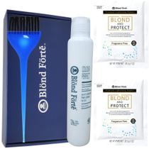 Combinação de clareamento de cabelo Blond Forte DIY Blond 8+ Level