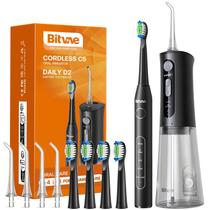 Combinação de fio dental e escova de dentes elétrica Bitvae 300mL Combinação de fio dental e escova de dentes elétrica Bitvae 300mL