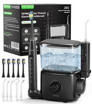 Combinação de fio dental e escova de dentes elétrica HEYAXA 600mL Combinação de fio dental e escova de dentes elétrica HEYAXA 600mL
