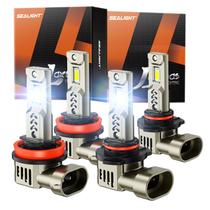 Combinação de lâmpadas LED SEALIGHT L2S HB3+H9 9005+H11 68000lm 6500K