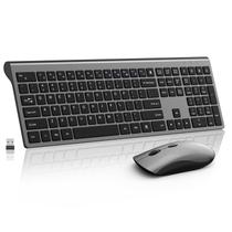 Combinação de mouse e teclado sem fio SHUNJINRUN com calculadora Combinação de mouse e teclado sem fio SHUNJINRUN com calculadora